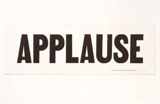 Applause - Bruce Conner